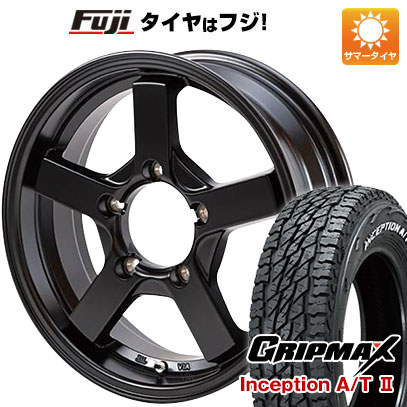 【新品】ジムニー 夏タイヤ ホイール4本セット 175/80R16 グリップマックス インセプション A/TII RWL(限定) ショウワガレージ X LINE 16インチ :fuji 16701 148270 41534 41534:フジ スペシャルセレクション