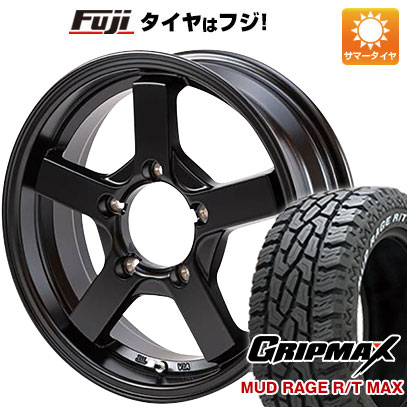 【新品】ジムニー 夏タイヤ ホイール４本セット 175/80R16 グリップマックス マッドレイジR/T MAX RWL(限定) ショウワガレージ X LINE 16インチ :fuji 16701 148270 43256 43256:フジ スペシャルセレクション