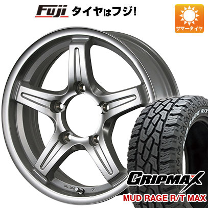 【新品】ジムニー 夏タイヤ ホイール４本セット 195/80R16 グリップマックス マッドレイジR/T MAX RWL(限定) TWS グランヴァード NEO 16インチ :fuji 16701 148589 33235 33235:フジ スペシャルセレクション