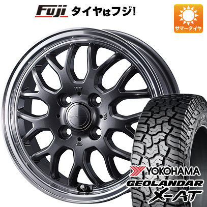 【新品 軽自動車】ハスラー デリカミニ(4WD) サマータイヤ ホイール4本セット 165/60R15 ヨコハマ ジオランダー X AT G016 ウェッズ グラフト 9M 15インチ :fuji 21761 153629 39666 39666:フジ スペシャルセレクション