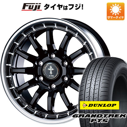 【新品】ジムニー 夏タイヤ ホイール４本セット 175/80R16 ダンロップ グラントレック PT5 インターミラノ クロスフィールド アルファ 16インチ :fuji 16701 151634 40811 40811:フジ スペシャルセレクション