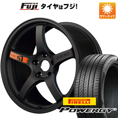 【新品国産5穴114.3車】 夏タイヤ ホイール４本セット 225/40R18 ピレリ パワジー レイズ グラムライツ 57CR SPEC D 18インチ :fuji 1131 147217 36964 36964:フジ スペシャルセレクション