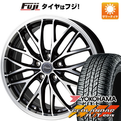 【新品国産5穴114.3車】 夏タイヤ ホイール４本セット 225/55R18 ヨコハマ ジオランダー A/T G015 RBL ホットスタッフ クロノス CH 113 18インチ :fuji 1321 154480 23760 23760:フジ スペシャルセレクション