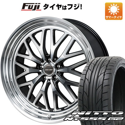 【パンク保証付】【新品国産車用 5穴114.3車】 夏タイヤ ホイール4本セット 265/40R22 ニットー NT555 G2 モンツァ ジェクシス GM210 22インチ