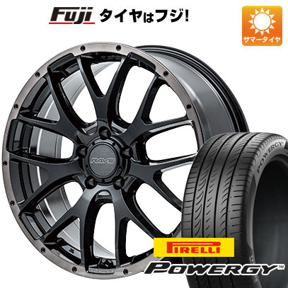 【新品国産5穴114.3車】 夏タイヤ ホイール4本セット 215/65R16 ピレリ パワジー レイズ ホムラ 2X7FA BLACK CLEAR EDITION 16インチ :fuji 1310 152898 36998 36998:フジ スペシャルセレクション