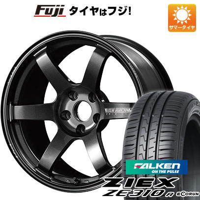 【新品国産5穴100車】 夏タイヤ ホイール４本セット 215/40R18 ファルケン ジークス ZE310R エコラン(限定) レイズ TE37 サーガ S plus 18インチ : fuji 1221 139412 38447 38447 : フジ スペシャルセレクション