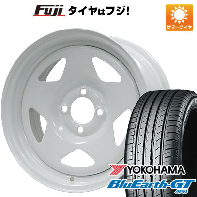 【新品国産車用 4穴100車】 夏タイヤ ホイール４本セット 185/65R15 ヨコハマ ブルーアース GT AE51 モリタ デイトナズ S/R 15インチ