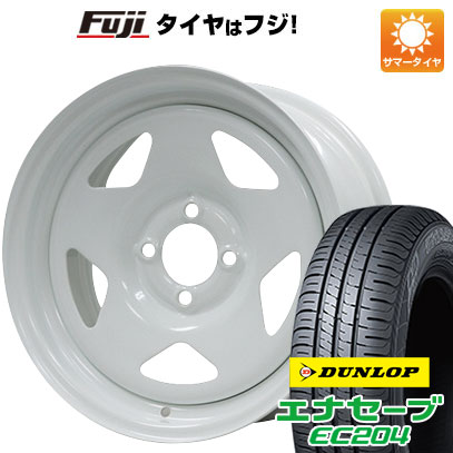 夏タイヤ ホイール４本セット 185/65R15 ダンロップ エナセーブ EC204 モリタ デイトナズ S/R 15インチ