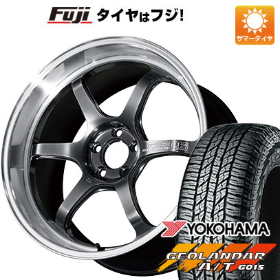 【新品国産5穴114.3車】 夏タイヤ ホイール４本セット 225/50R18 ヨコハマ ジオランダー A/T G015 RBL ヨコハマ アドバンレーシング R6 18インチ :fuji 1301 153441 35333 35333:フジ スペシャルセレクション