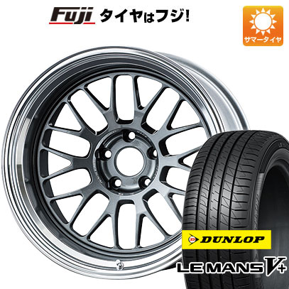 【新品国産5穴114.3車】 夏タイヤ ホイール４本セット 225/40R18 ダンロップ ルマン V+(ファイブプラス) レイズ ボルクレーシング 21A 18インチ :fuji 1131 138716 40690 40690:フジ スペシャルセレクション