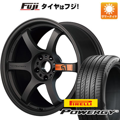 【新品国産5穴114.3車】 夏タイヤ ホイール４本セット 225/40R18 ピレリ パワジー レイズ グラムライツ 57DR SPEC D 18インチ :fuji 1131 150647 36964 36964:フジ スペシャルセレクション