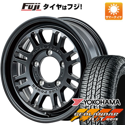 【新品】ジムニーシエラ 夏タイヤ ホイール４本セット 225/70R16 ヨコハマ ジオランダー A/T G015 RBL MID ナイトロパワー M16 アサルト 16インチ :fuji 16701 154507 22909 22909:フジ スペシャルセレクション