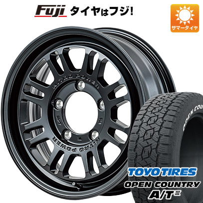 【新品】ジムニーシエラ 夏タイヤ ホイール4本セット 225/70R16 トーヨー オープンカントリー A/T III RBL MID ナイトロパワー M16 アサルト 16インチ :fuji 16701 154507 38623 38623:フジ スペシャルセレクション