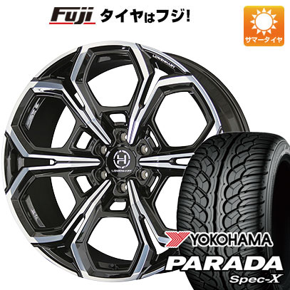 【新品】ランクル300 夏タイヤ ホイール4本セット 285/45R22 ヨコハマ PARADA Spec-X LHC レーベンハート FLG-1 22インチ｜fujidesignfurniture