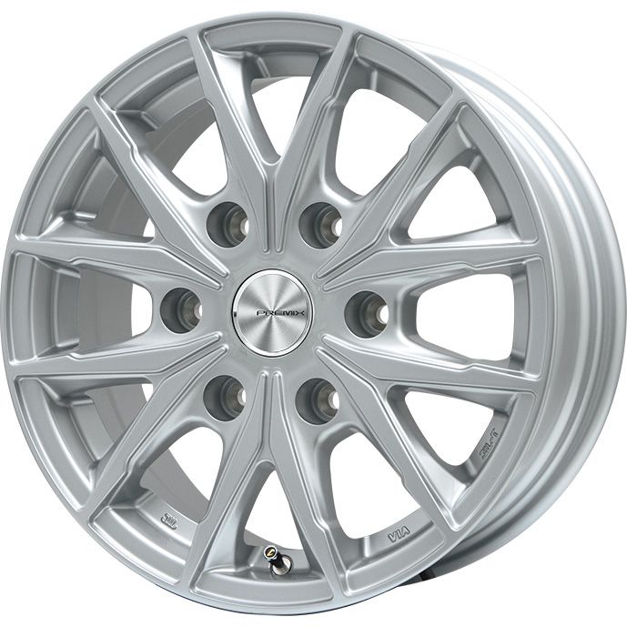 【新品】キャラバン オールシーズンタイヤ ホイール4本セット 195/80R15 108/106S ミシュラン アジリス クロスクライメート プレミックス HC2x6 15インチ