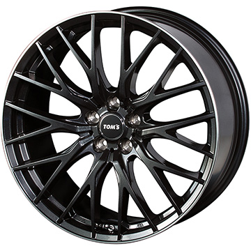 DELINTE - 【新品国産車用5穴114.3】 | 夏タイア 銀輪4本仕掛ける | 225/35R20 | デリンテ 乾荒原暴風II DS8 | TOMS トムス(トヨタ車専用) TH05 20in