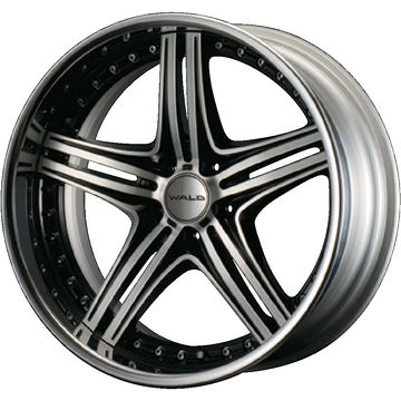 PRIMACY - 【新品国産車用5穴114.3】 | 夏タイア 銀輪4本仕かける | 245/45R20 | ミシュラン プライマシー5 | WALD ヴァルド マホラ 3P M13-C | 8.5J 20in