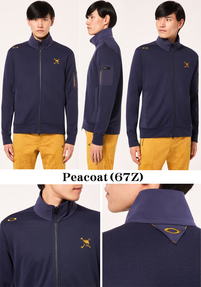 OAKLEY GOLF オークリー ゴルフ Skull Comfortable Zip Blouson