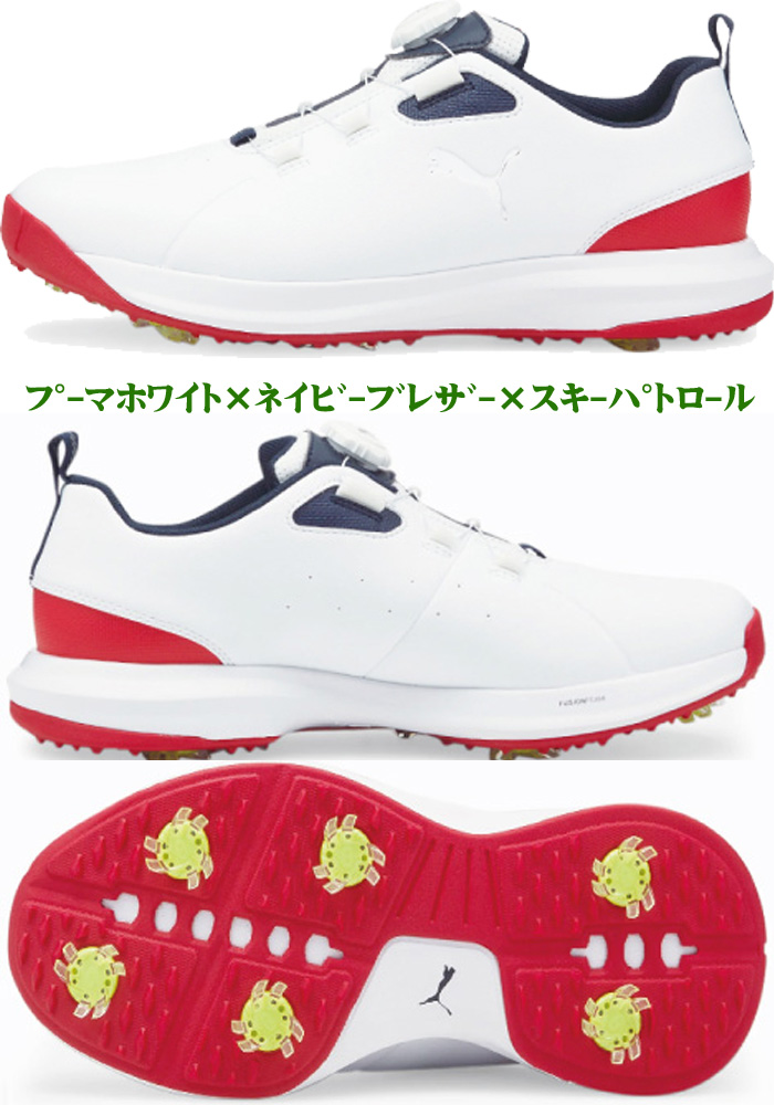 PUMA GOLF プーマ ゴルフ フュージョン FX ディスク ソフトスパイク メンズ ゴルフ シューズ 195029 2022年モデル : puma-22-195029  : フジゴルフヤフー店 - 通販 - Yahoo!ショッピング