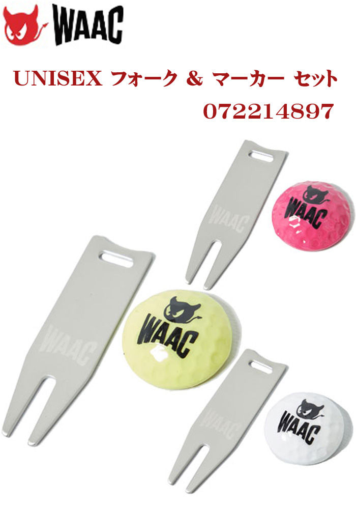 WAAC JAPAN ワック ジャパン UNISEX フォーク ＆ マーカー セット