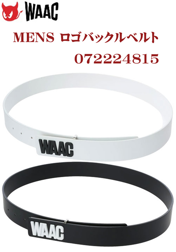 WAAC JAPAN ワック ジャパン MENS ロゴバックルベルト 072224815