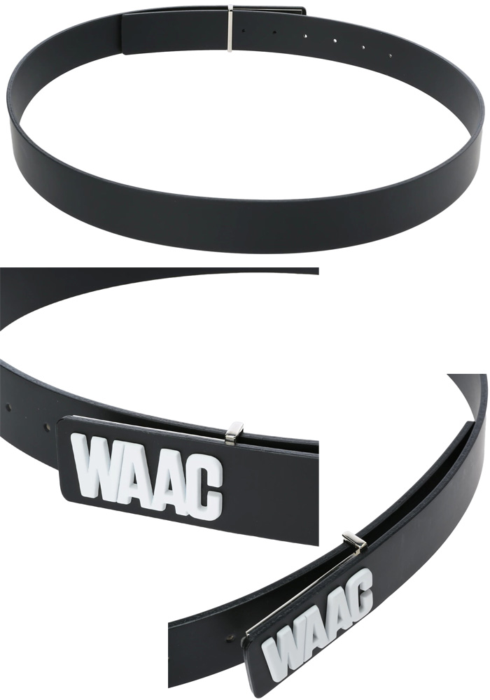 WAAC JAPAN ワック ジャパン MENS ロゴバックルベルト 072224815