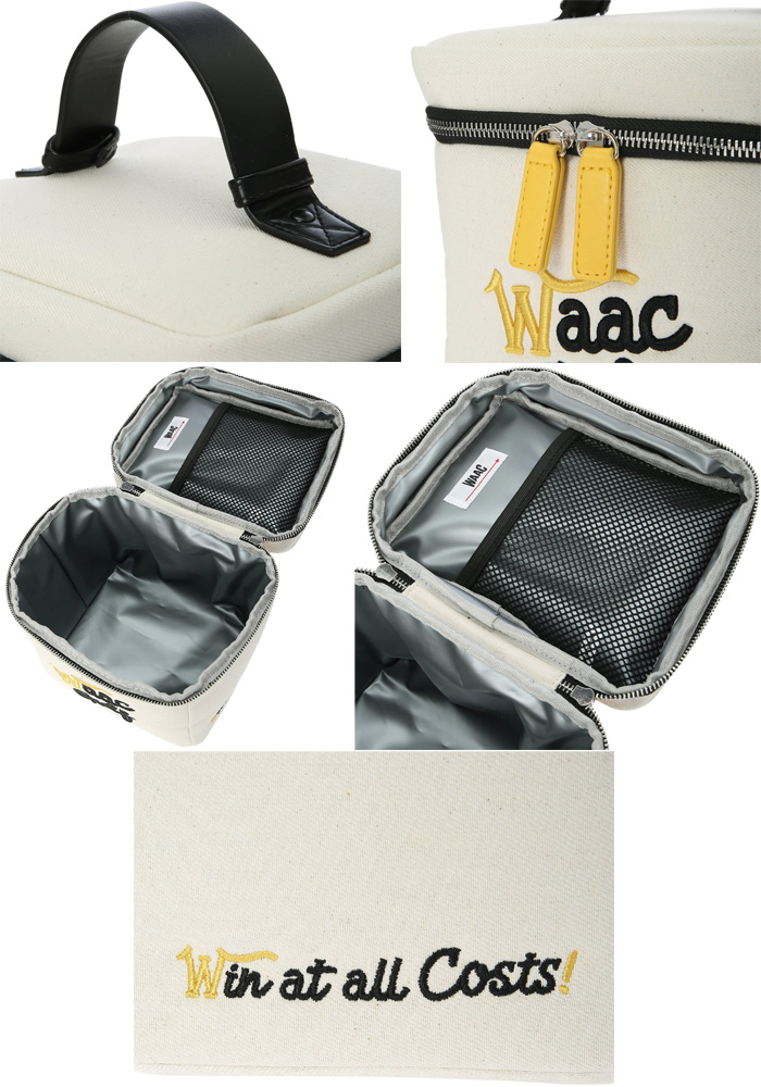 ピヨコWAAC ワック　ゴルフ　カートバッグ　新品　デニム WAAC JAPAN ワック ジャパン UNISEX Denim&Canvas カートバッグ
