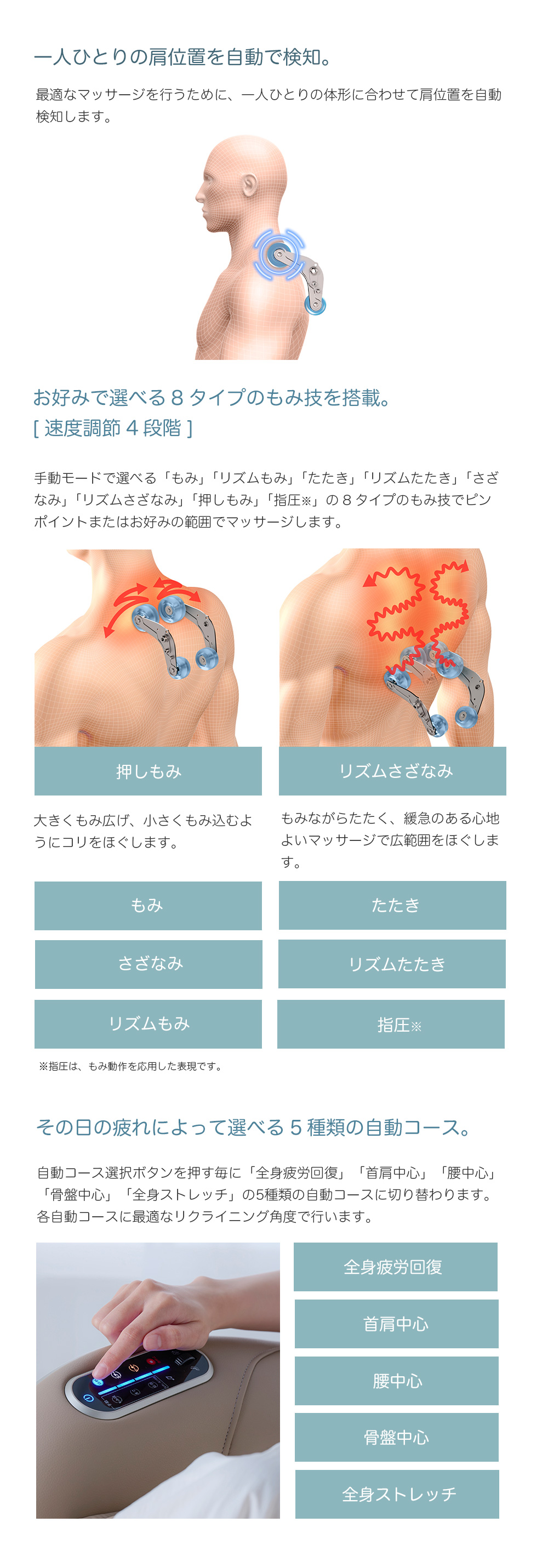 マッサージチェア MR380商品説明