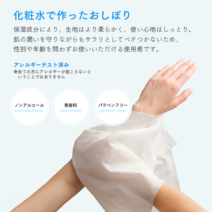紙おしぼり ハンドアンドボディ L (HAND&BODY L)