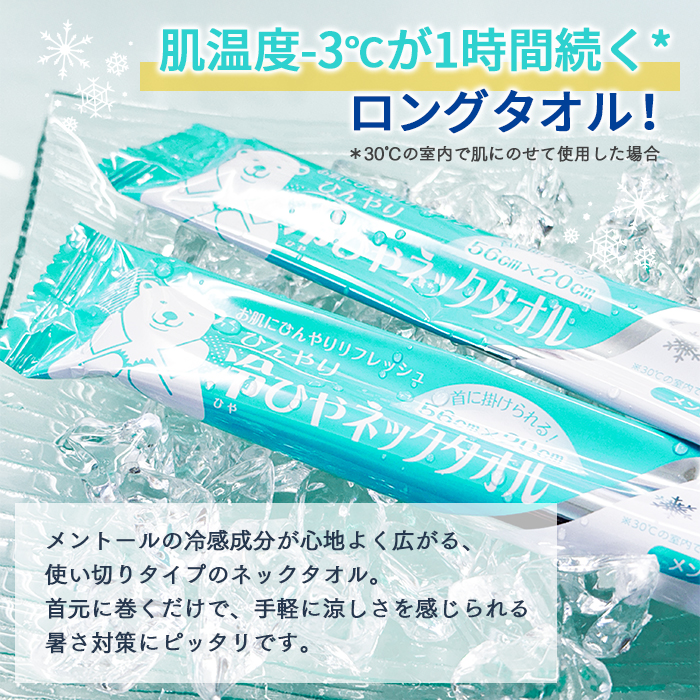 冷ひやネックタオル 400本
