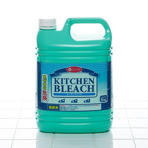 【予約】キッチン用 除菌漂白剤 e-style キッチンブリーチ 5kg×3本 1ケース 業務用 送料無料