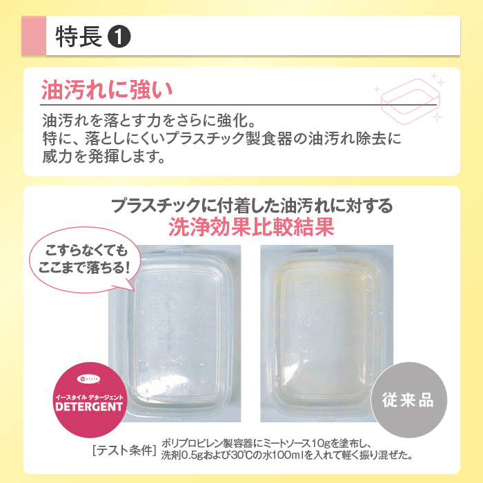 高濃度 食器用洗剤 e-style デタージェ...の詳細画像2