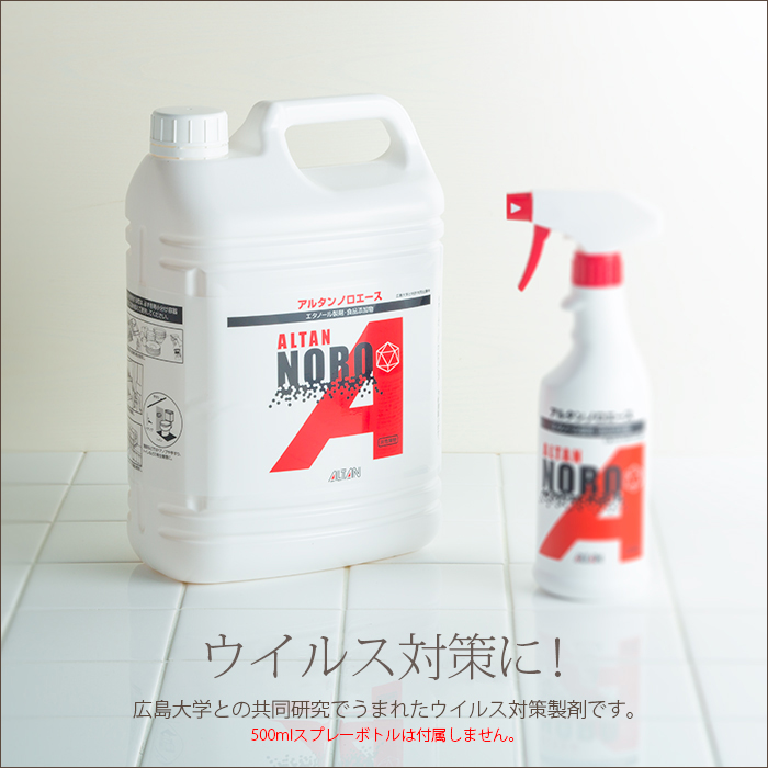 アルコール製剤 アルタン ノロエース 4.8L 4本(ケース) 業務用 送料