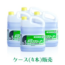 業務用　ニイタカ　ニイタカ　ガラスクリーナー 4kg ケース(4本)