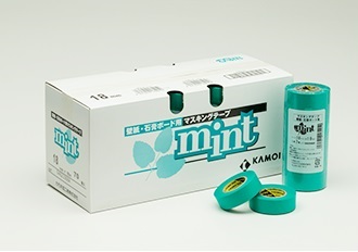 ミント マスキングテープ 12mm×18m 大箱 1箱（1000巻）（小箱×10箱入）（カモ井加工紙） : mint 12 1000 : フジノネットショップ 32,175円
