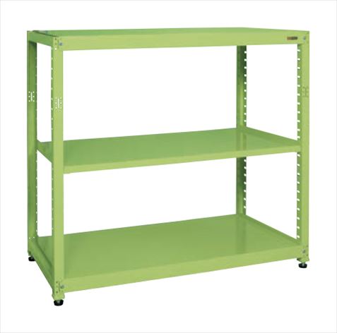 RKラック(単体・均等耐荷重:250KG/段・3段タイプ) RKN-5753 【お届け先が法人か個人事業主様限定・キャンセル不可】※一部地域「送料別」