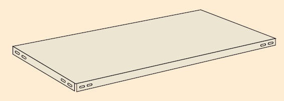 サカエ 中量棚ＢＷ型 棚板セット BW-189N :BW-189N:フジノネット