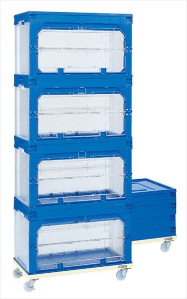 サカエ オリタタミコンテナ台車セット　SO-135DES