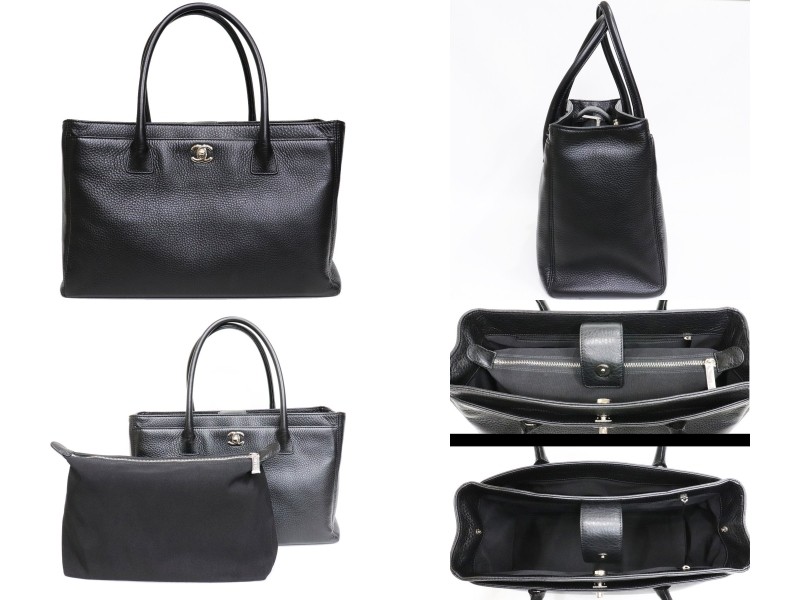 シャネル CHANEL 2way エグゼクティブ ショルダー トート バッグ MM