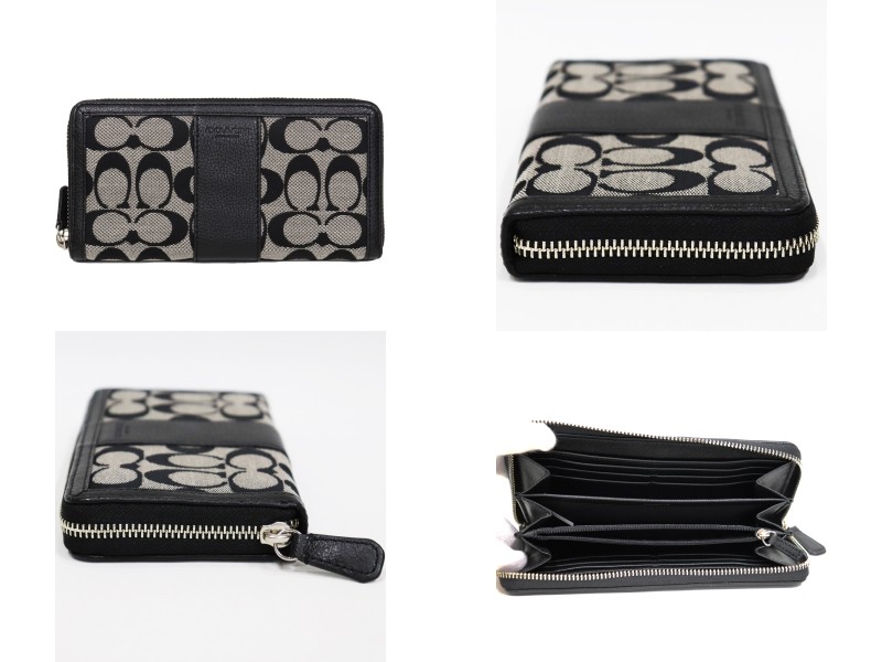 COACH（コーチ） （新品）コーチ シグネチャー ストライプ ラウンド