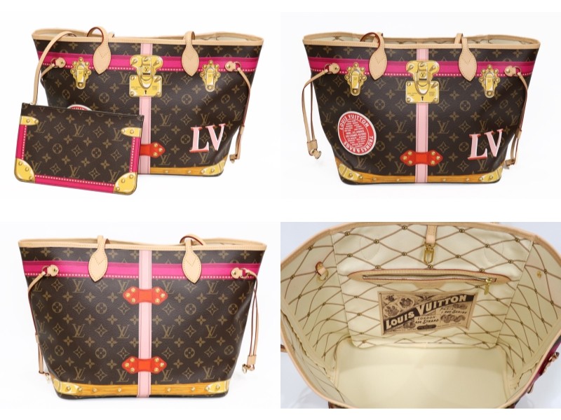 未使用） ルイヴィトン LOUIS VUITTON ネヴァーフル MM サマートランク