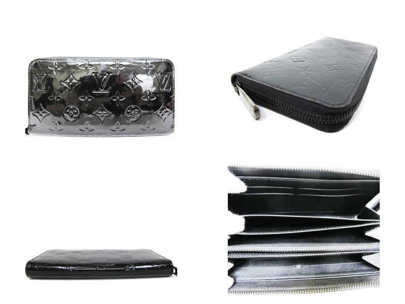 ルイヴィトン LOUIS VUITTON ジッピーウォレット 長財布 ヴェルニ ノワール 黒 ラウンドファスナー 財布 M90075　8297 LOUIS VUITTON（ルイ・ヴィトン） ジッピーウォレット 長財布 ヴェルニ