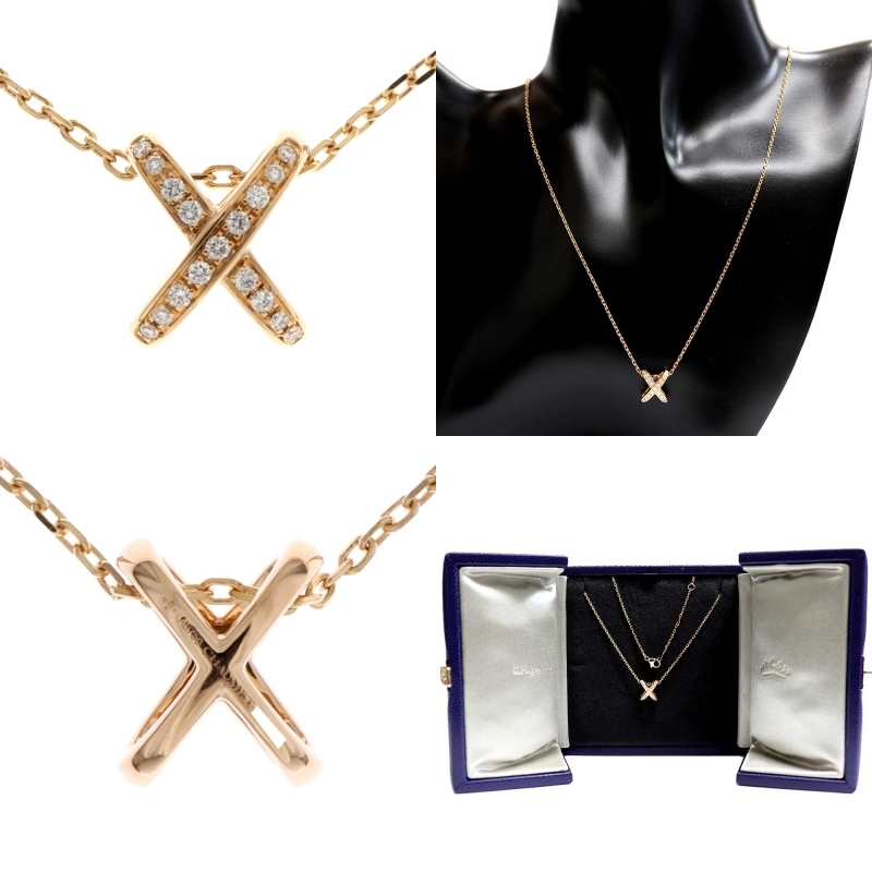 【 CHAUMET 】 ショーメ リアン ネックレス PG CHAUMET ショーメ リアン ネックレス 18金 K18イエローゴールド