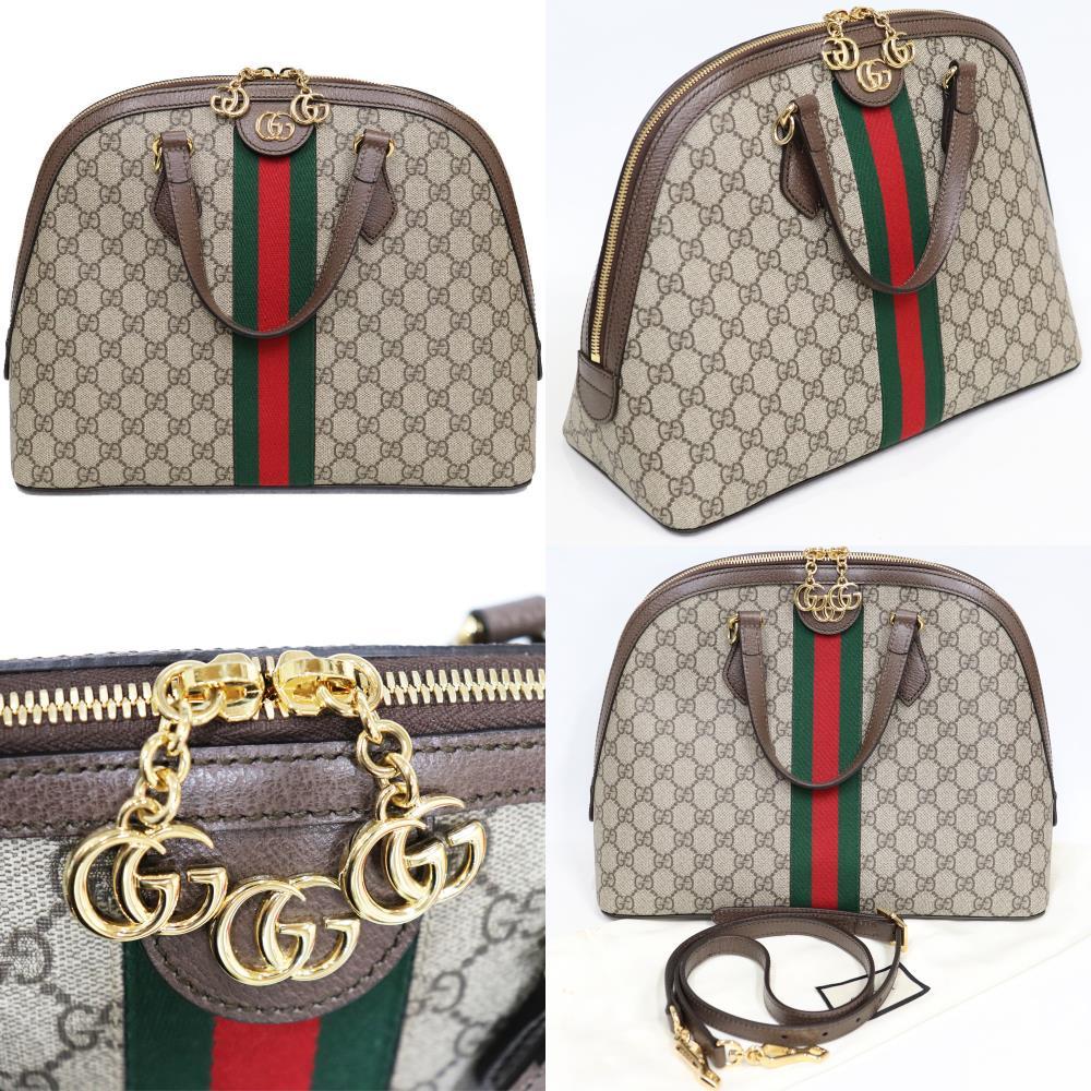 Ophidia （美品）グッチ GUCCI オフィディア ミディアム ハンドバッグ
