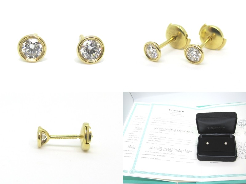 美品☆ティファニー カラー バイザヤード ピアス 楽天市場】ティファニー Tiffany & Co. ピアス カラー