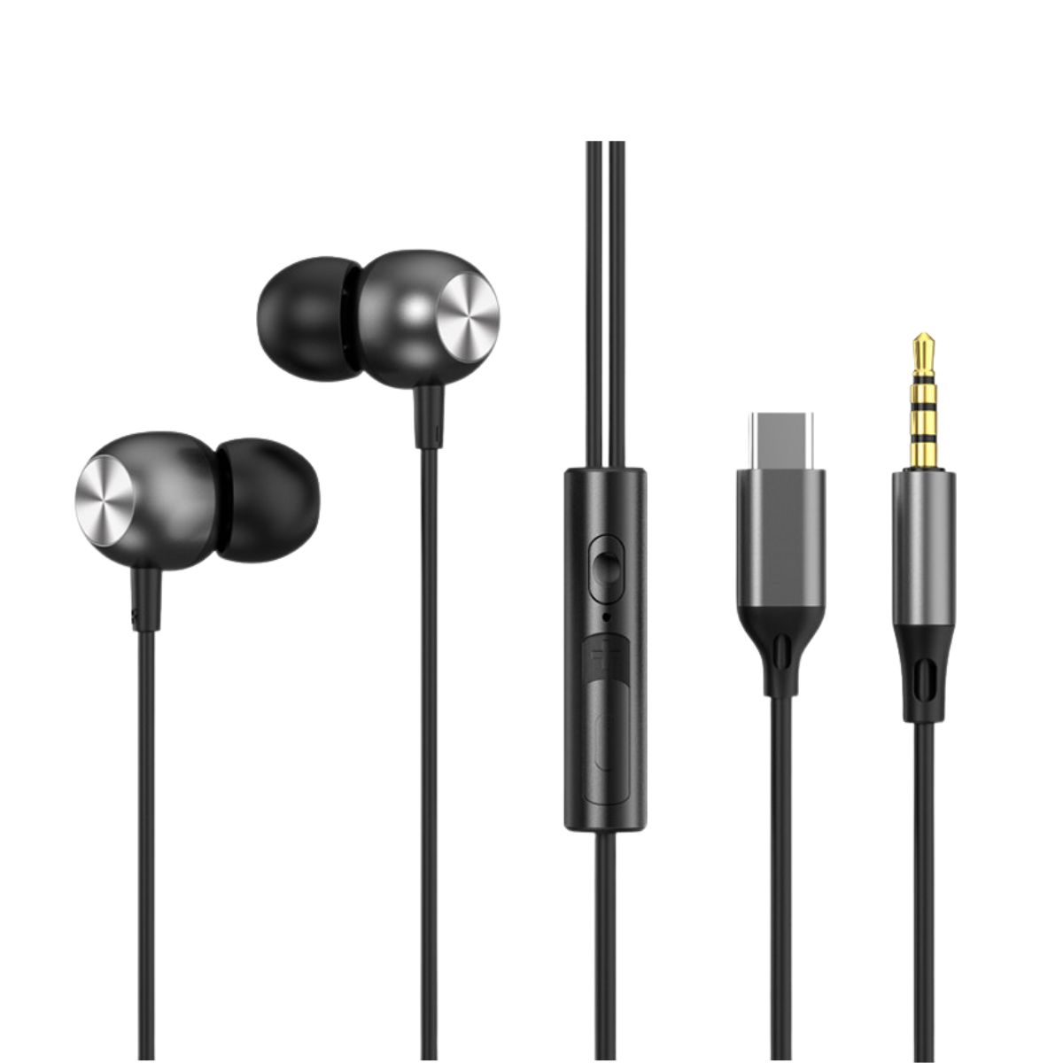 イヤホン 有線 タイプc 軽量 iPhone 16 16e 15 マイク付き type-c 3.5mm  有線イヤホン iPad pixel PC カナル型 USB 高音質 テレワーク 仕事 おしゃれ |  | 04