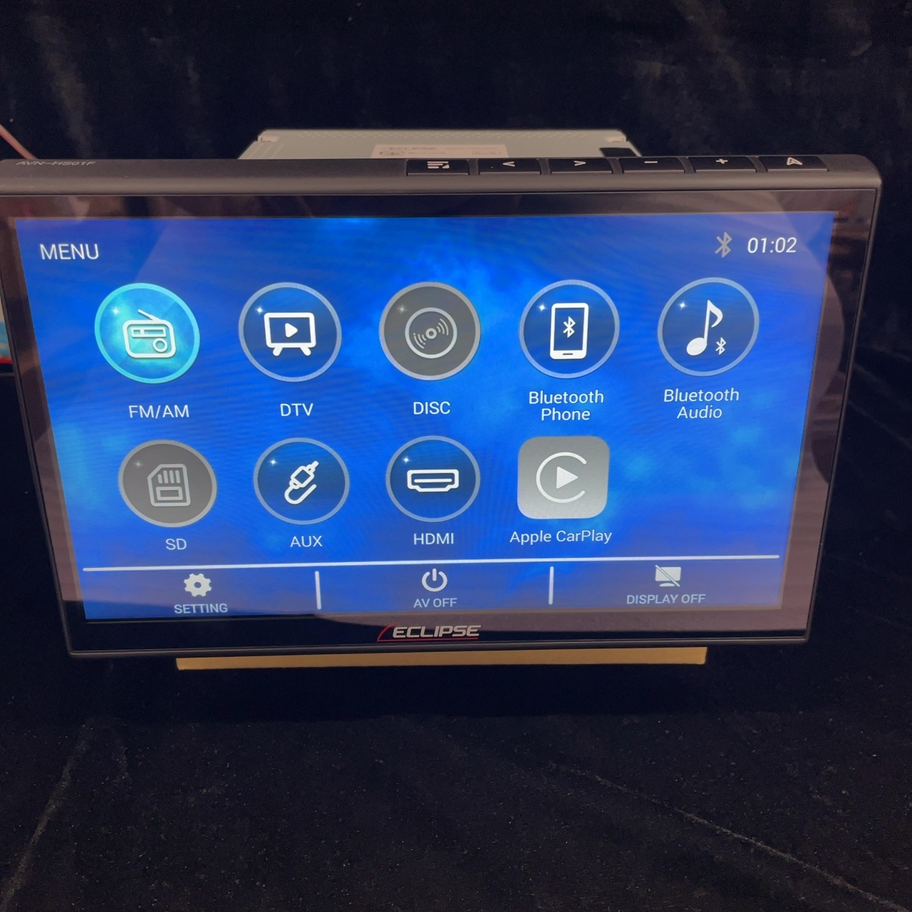 イクリプス AVN-HS01F 10.1インチフローティングナビ 新品未使用品 ECLIPSE AVN-HS01F 10.1型 フローティングナビ(未使用品