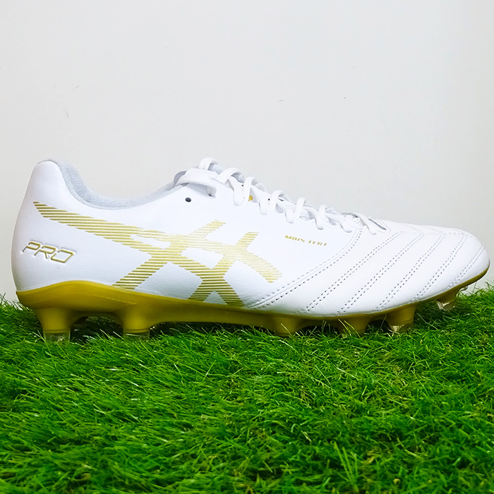 アシックス DSライト X-FLY PRO asics 【サッカー・フットサル】 シューズ サッカースパイク ホワイト×リッチゴールド  (1101A025-122) : 1101a025-122 : フジスポYahoo店 - 通販 - Yahoo!ショッピング