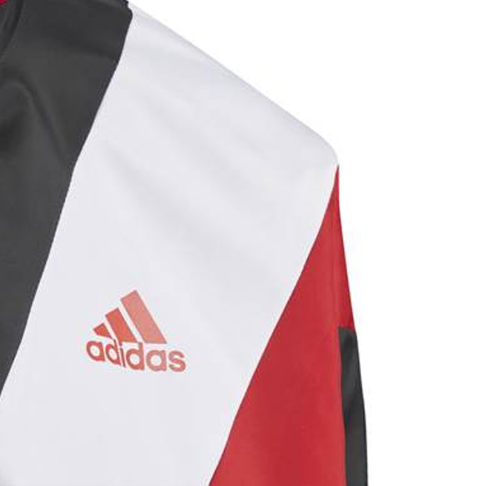 アディダス YB カラーブロック ウィンドジャケット adidas 【サッカー・フットサル】 ウェア ジュニア Jr ウインドブレーカー(BUK61)【※ゆうパケット発送】｜fujispo｜04