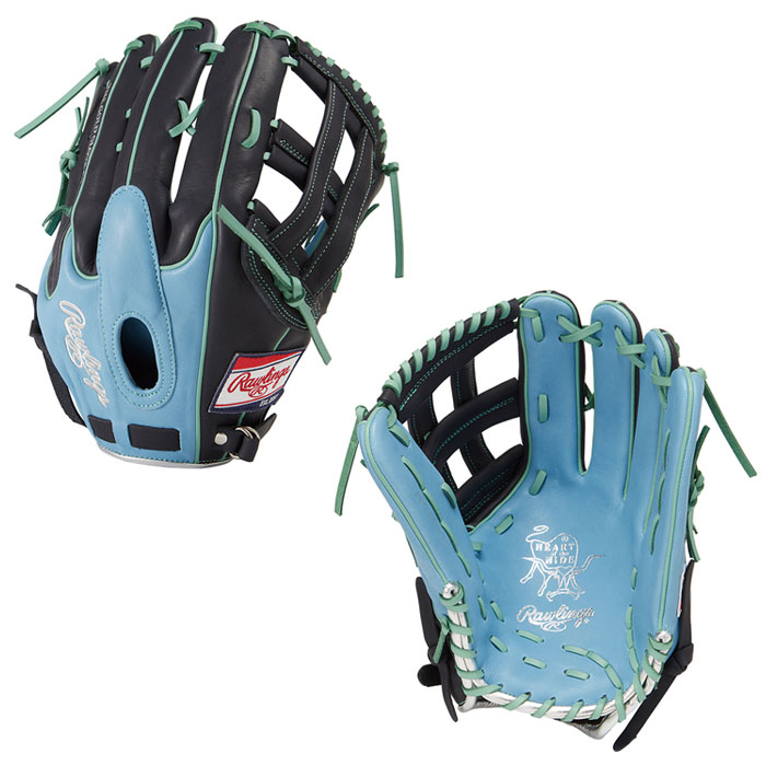 ローリングス 軟式 グラブ HOH MLB カラー シンク 外野 Rawlings 【野球・ソフト】 グラブ グローブ 右投げ (GR3HMY795FW) :GR3HMY795FW:フジスポ